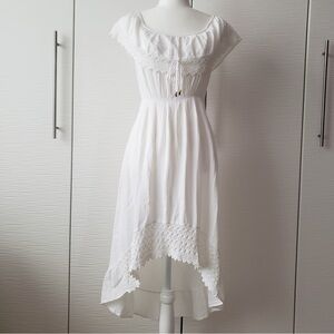 NWT Peruvian Cotton White Dress